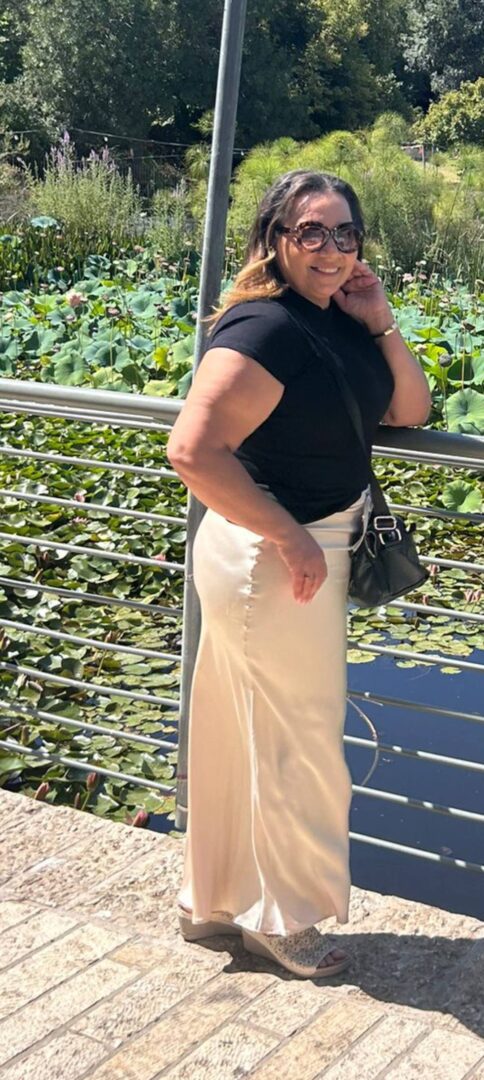 Eliane Sena visita o Jardim Botânico de Jerusalém localizado no bairro Nayot.